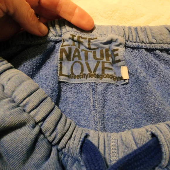 Freecity Joggers RARE Distressed Blue! - Picture 4 of 6
